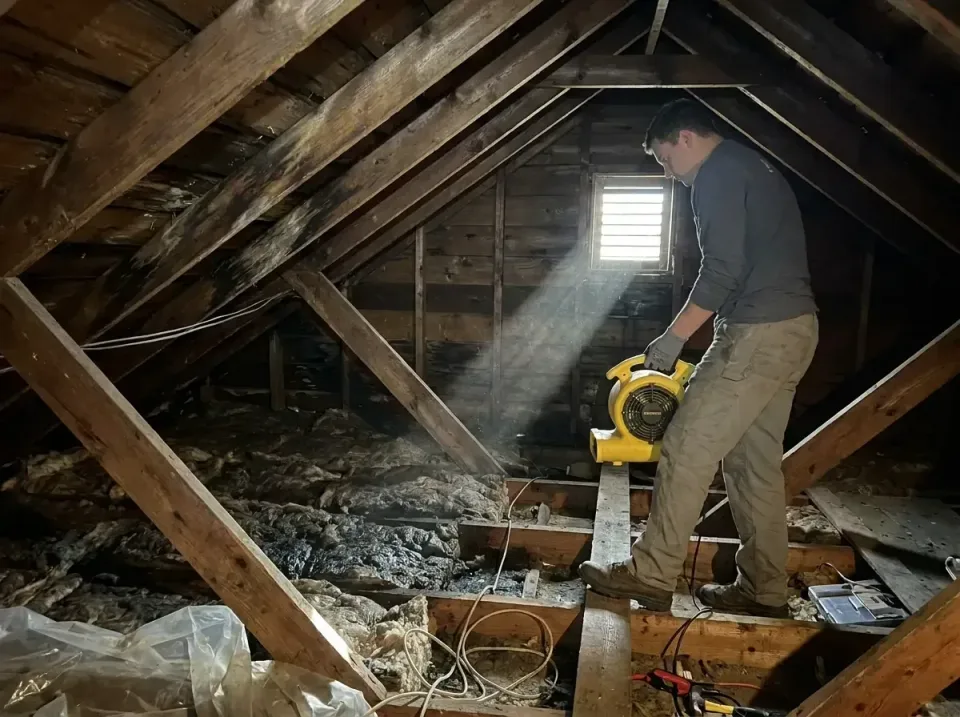 attic-water-damage-drying-proc-007 — frequently asked questions, Emergency Water Extraction & 24/7 Flood Response in Balch S…